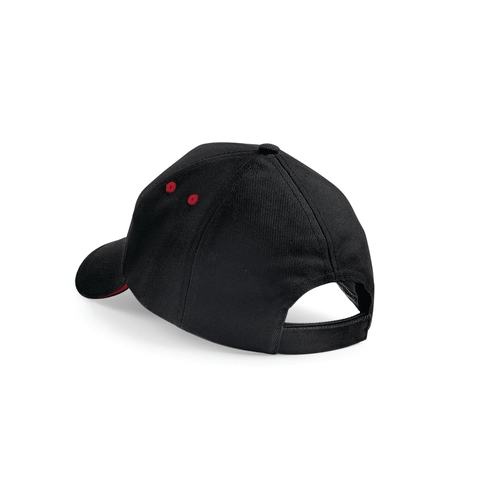 image du produit Casquette 5 panneaux bicolore - Taille réglable Rip-Strip®