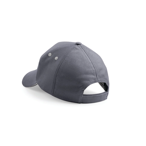 image du produit Casquette 5 panneaux bicolore - Taille réglable Rip-Strip®
