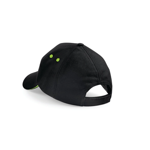 image du produit Casquette 5 panneaux bicolore - Taille réglable Rip-Strip®