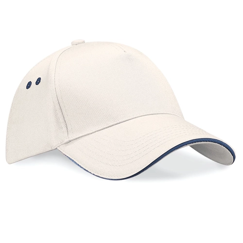 image du produit Casquette 5 panneaux bicolore - Taille réglable Rip-Strip®