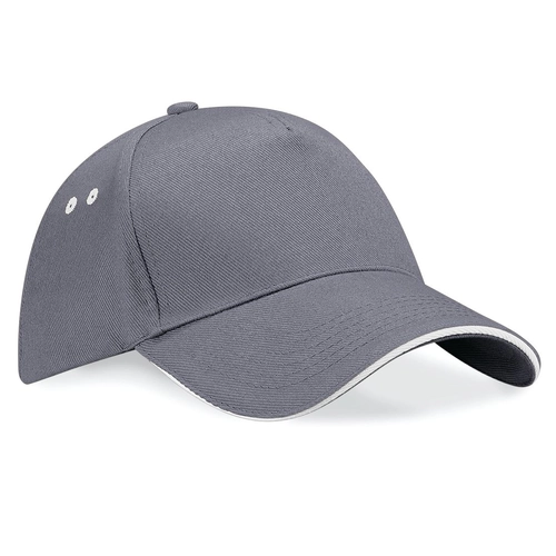 image du produit Casquette 5 panneaux bicolore - Taille réglable Rip-Strip®