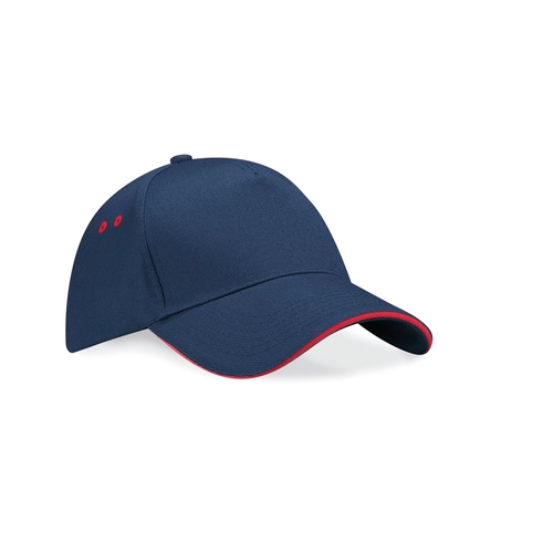 image du produit Casquette 5 panneaux bicolore - Taille réglable Rip-Strip®