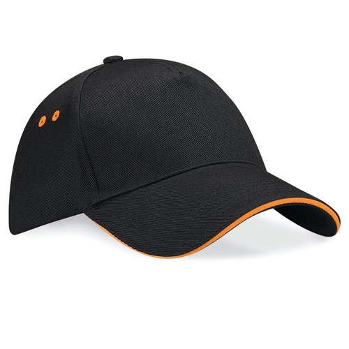 image du produit Casquette 5 panneaux bicolore - Taille réglable Rip-Strip®
