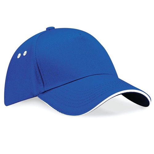 image du produit Casquette 5 panneaux bicolore - Taille réglable Rip-Strip®