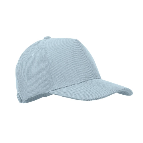 image du produit Casquette de baseball à 5 panneaux en velours côtelé de polyester
