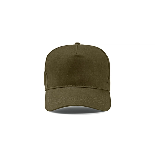 image du produit Casquette en coton recyclé 280g/m2 - casquette 5 panneaux