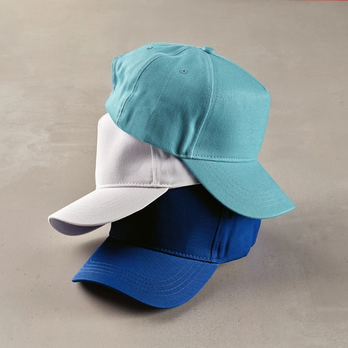 image du produit Casquette en coton recyclé 280g/m2 - casquette 5 panneaux