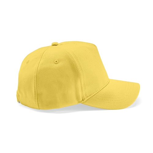 image du produit Casquette en coton recyclé 280g/m2 - casquette 5 panneaux