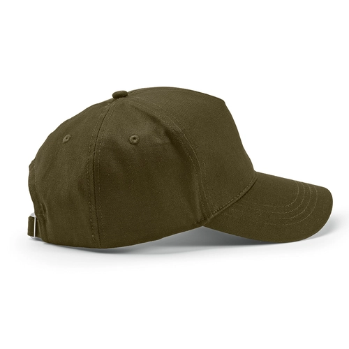 image du produit Casquette en coton recyclé 280g/m2 - casquette 5 panneaux