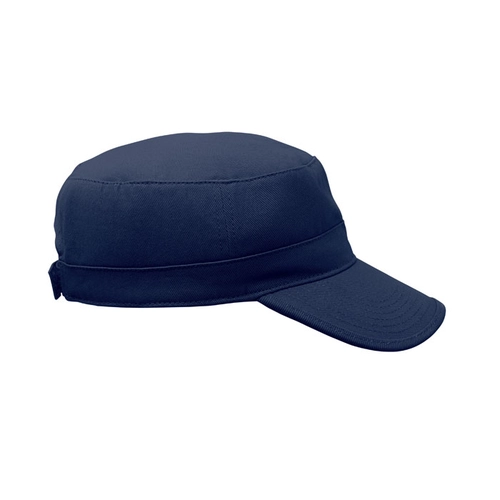 image du produit Casquette militaire en coton brossé 260gr/m² avec bande de transpiration