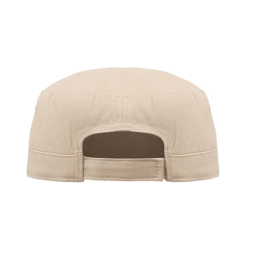image du produit Casquette militaire en coton brossé 260gr/m² avec bande de transpiration