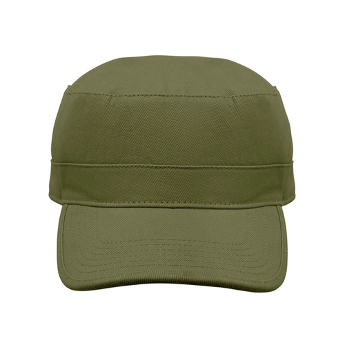image du produit Casquette militaire en coton brossé 260gr/m² avec bande de transpiration