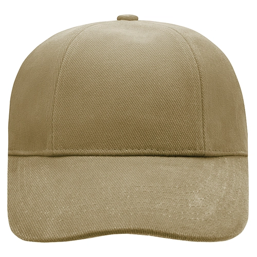 image du produit Casquette unie 6 panneaux - visière préformée