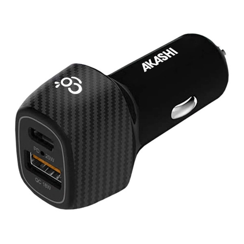 image du produit Chargeur allume cigare avec USB Type C 20W - charge rapide