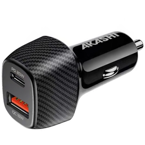image du produit Chargeur allume cigare avec USB Type C 20W - charge rapide