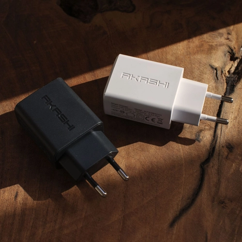 image du produit Chargeur secteur avec 2 port USB - charge rapide