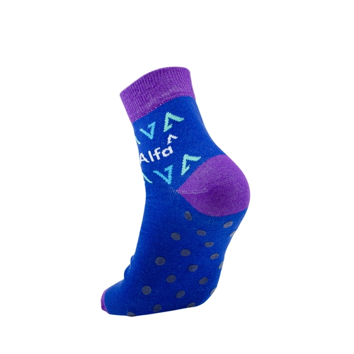 image du produit Chaussettes trois-quarts 100% personnalisable - chausette de sport fullprint