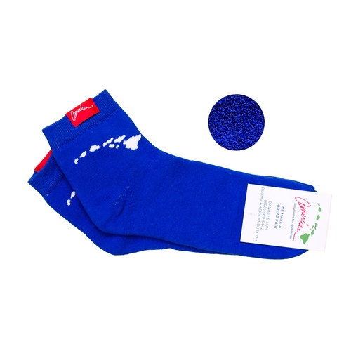 image du produit Chaussettes trois-quarts 100% personnalisable - chausette de sport fullprint