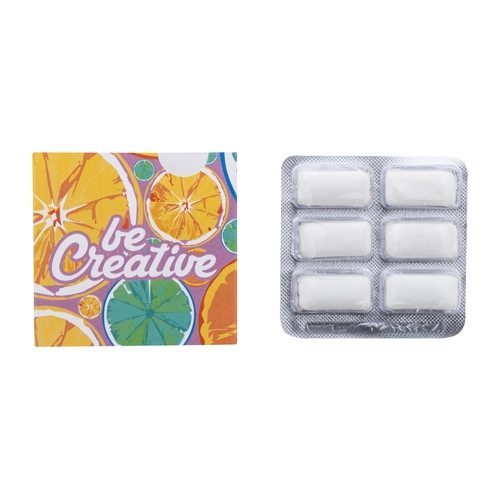 image du produit Chewing gum sans sucre - fabrication europe 6 pcs