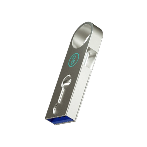 image du produit Clé USB OTG en aluminium rotative - 32GB à 64GB