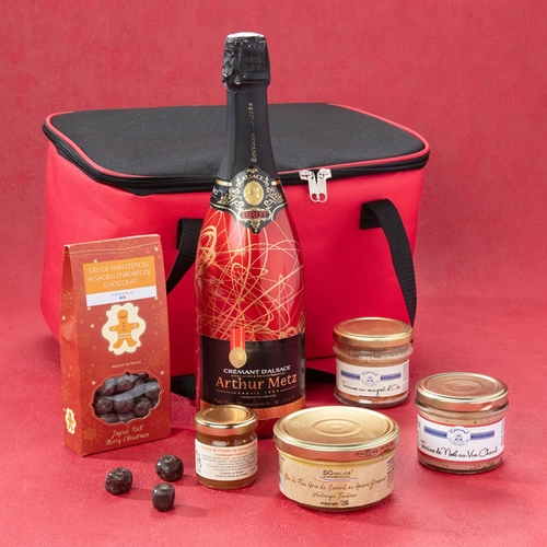 image du produit Coffret gourmand  LE MARCHE DE NOEL