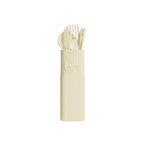 image du produit Couvert made in France BINI - Kit de couvert en matière naturelle biosourcée