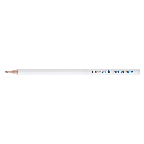 Crayon 17,6cm, vernis couleur, rond tête coupée