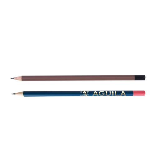 image du produit Crayon 17,6cm, vernis couleur, rond tête trempée