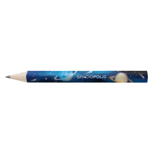 image du produit Crayon 8,7cm, vernis couleur, rond tête coupée