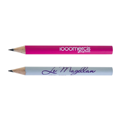 image du produit Crayon 8,7cm, vernis couleur, rond tête coupée