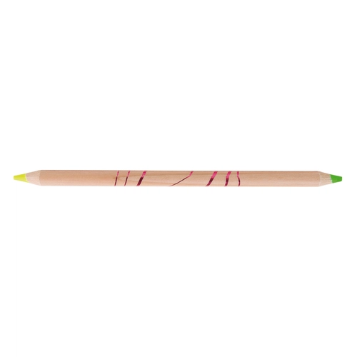 image du produit Crayon BI-COUL graphite/fluo prestige naturel, vernis incolore