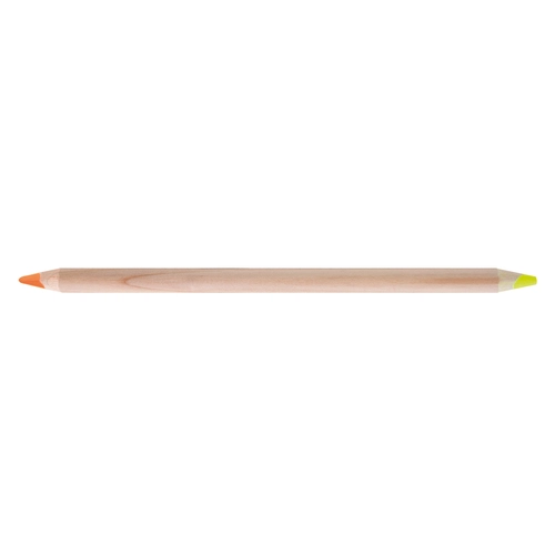 image du produit Crayon BI-COUL graphite/fluo prestige naturel, vernis incolore