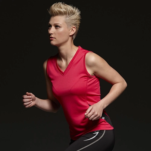 image du produit Débardeur de sport femme, respirant sans manches