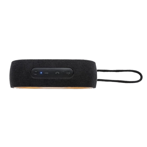 image du produit Double enceinte Bluetooth 4.2, 2 x 5W en bambou