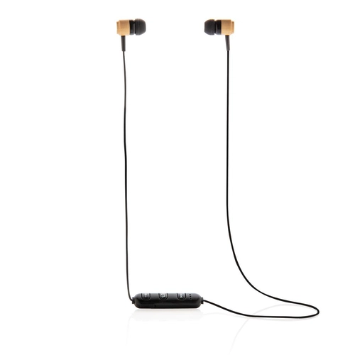 image du produit Ecouteurs Bluetooth 5.0 en bambou