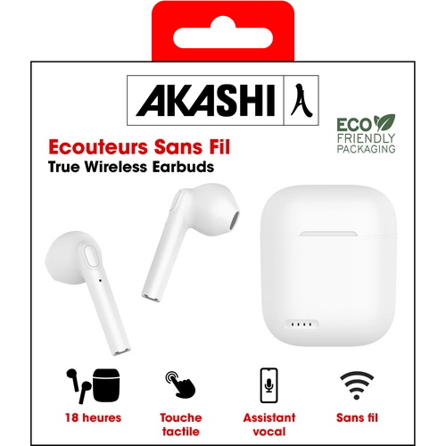 image du produit Ecouteurs semi intra-auriculaires sans fil Bluetooth 5.3 KODAI