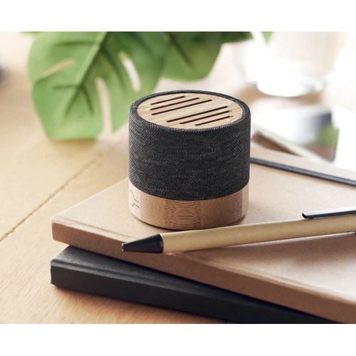 image du produit Enceinte bluetooth 5.0 en PET recyclé et bambou