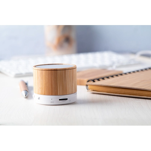 image du produit Enceinte Bluetooth en bambou KALTUN 