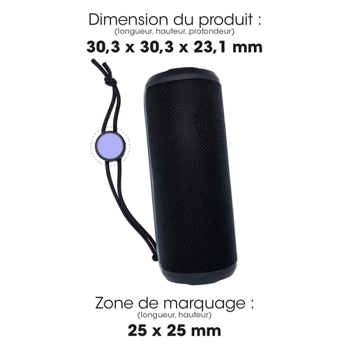 image du produit Enceinte éco 10W portable sans fil - bluetooth