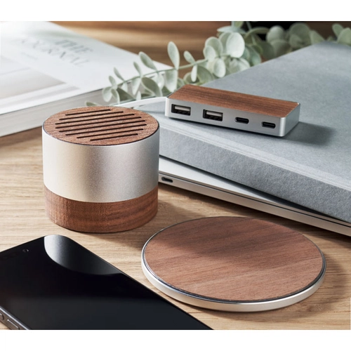 image du produit Enceinte sans fil 5.3 dans un boîtier en aluminium recyclé