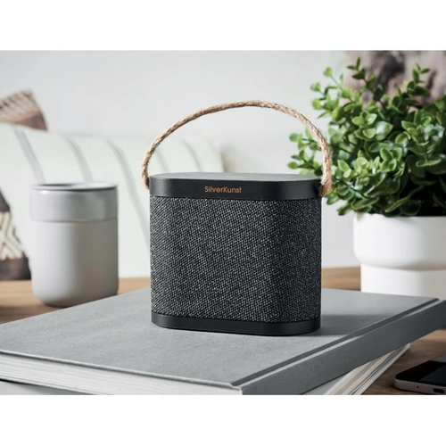 image du produit Enceinte sans fil 5.3 en ABS avec finition en tissu polyester RPET