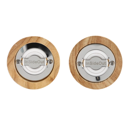 image du produit Ensemble de moulins à sel et à poivre en bois