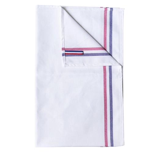 image du produit Essuie-vaisselle 2 rayures Origine France Garantie - Torchon KARIBAN