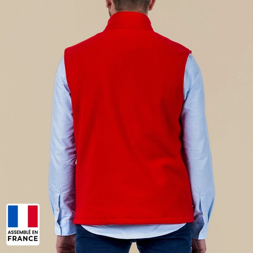 image du produit Gilet polaire Unisexe 100% polyester - assemblé en france