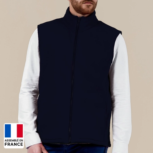 image du produit Gilet polaire Unisexe 100% polyester - assemblé en france