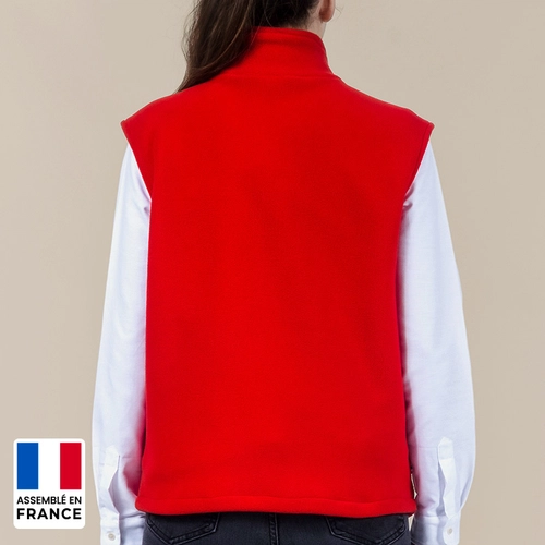 image du produit Gilet polaire Unisexe 100% polyester - assemblé en france