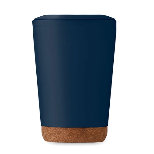 image du produit Gobelet à double paroi en PP avec base en liège 300 ml
