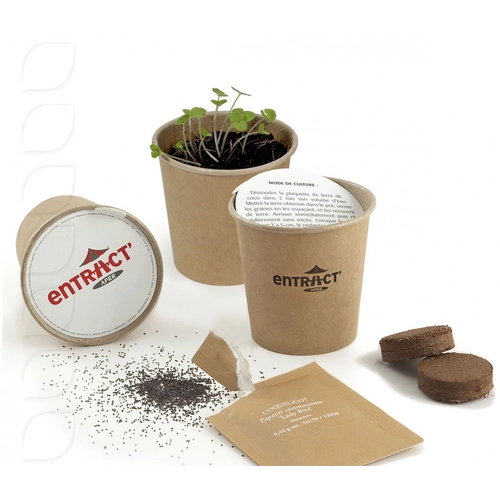 image du produit Gobelet en carton avec graines - kit de plantation