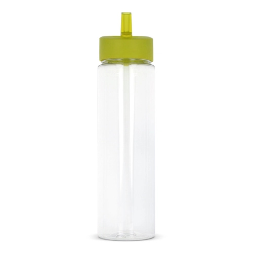 image du produit Gourde en RPET avec paille pliable