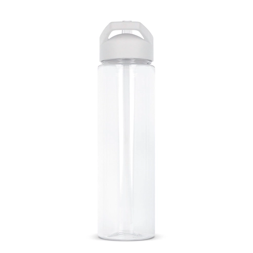 image du produit Gourde en RPET avec paille pliable